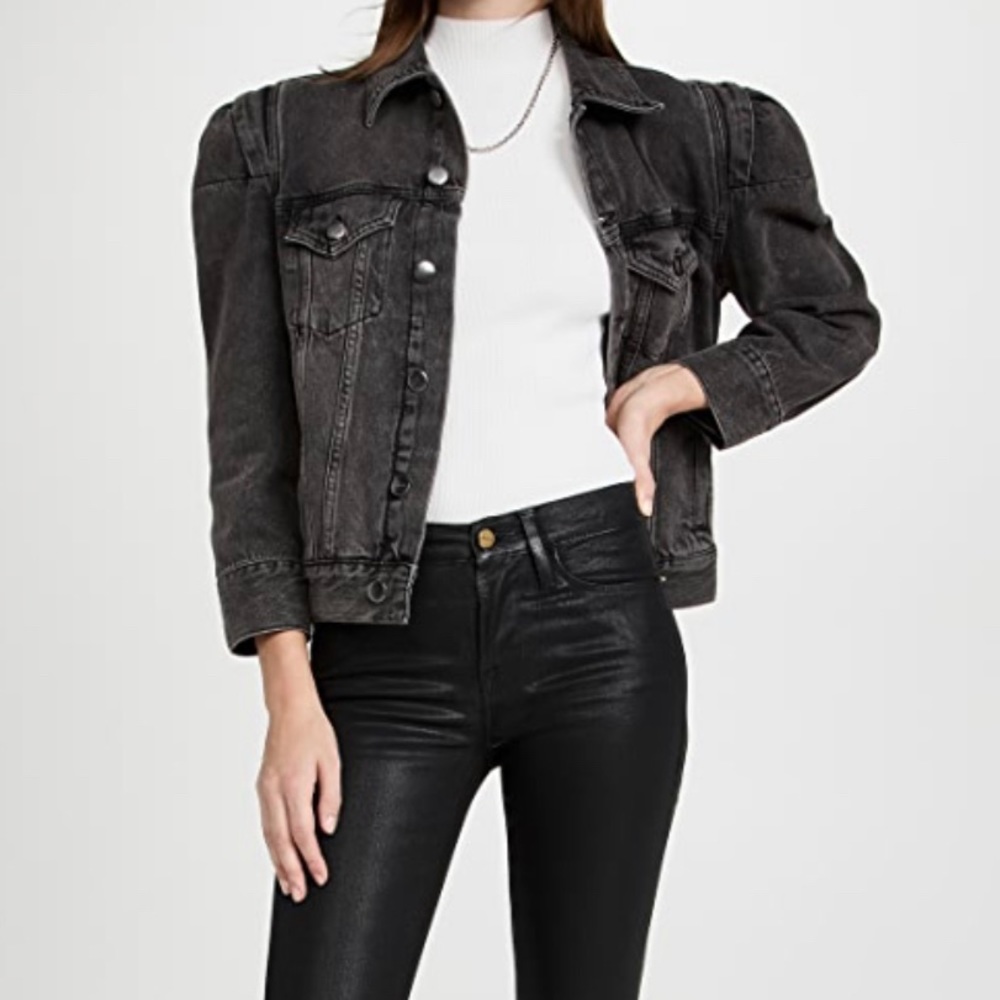 Frame Rosette Denim Jacket - Picture 2 of 8